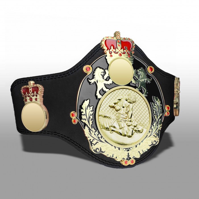 QUEENSBURY PLT LEATHER MMA CHAMPIONSHIP BELT - PLTQUEEN/B/G/MMAG - AVAILABLE IN 4 COLOURS